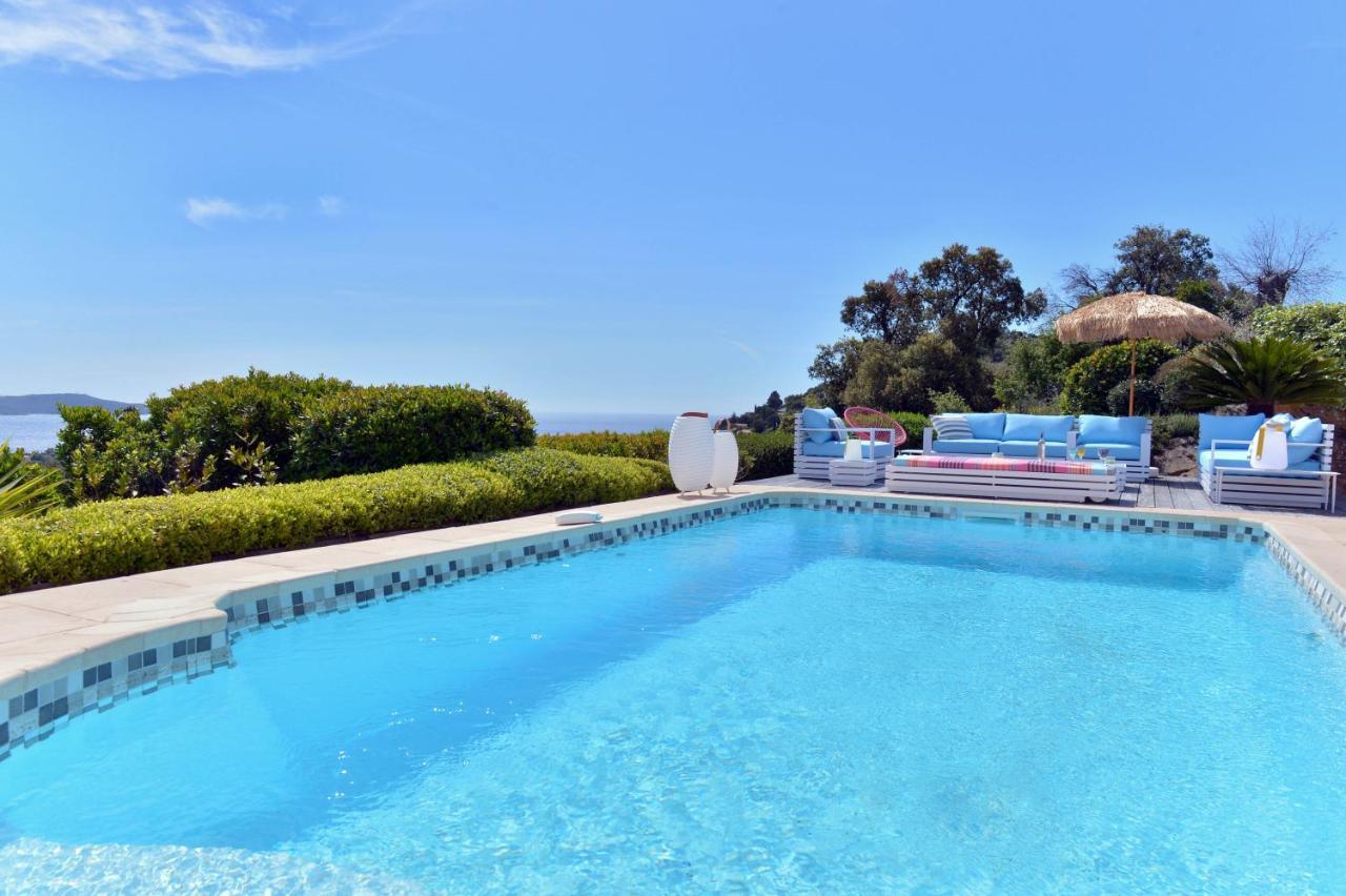 Villa Jucanos - Vue Mer Panoramique Golfe De St-Tropez Cavalaire-sur-Mer Zewnętrze zdjęcie