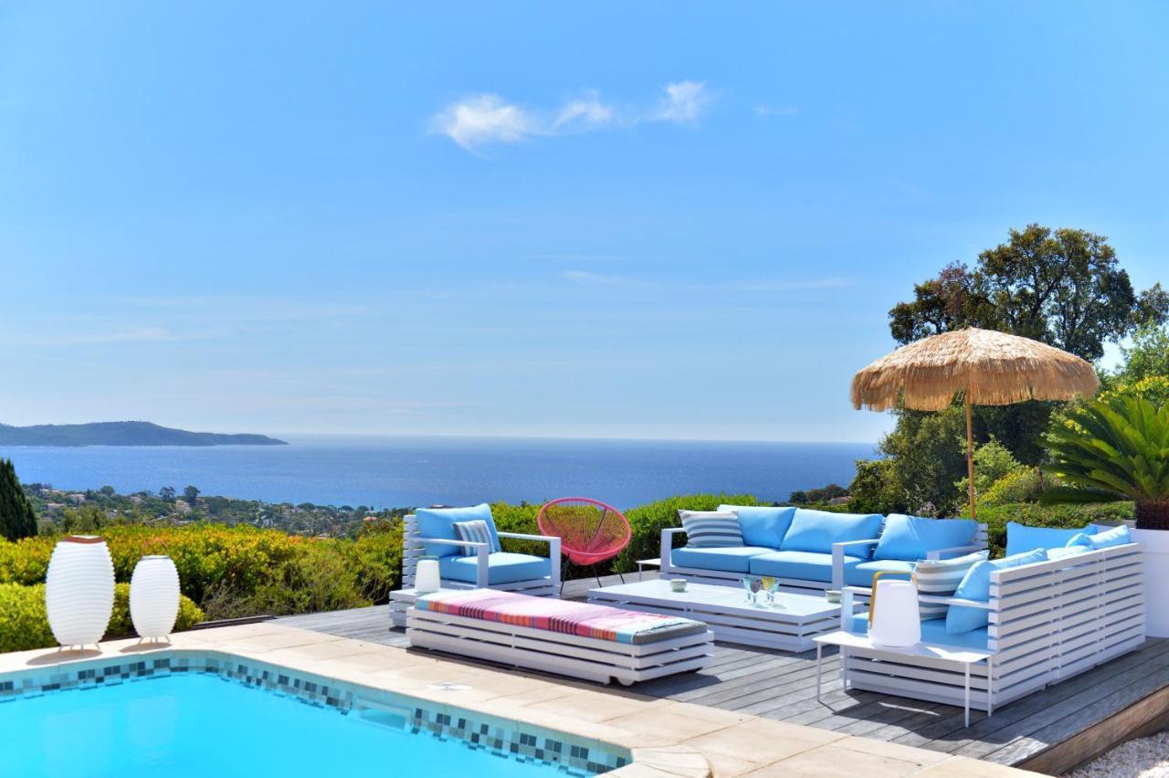 Villa Jucanos - Vue Mer Panoramique Golfe De St-Tropez Cavalaire-sur-Mer Zewnętrze zdjęcie